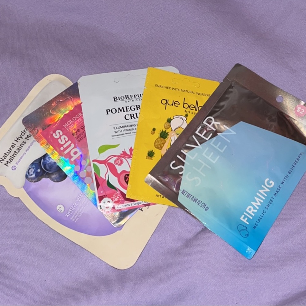 5pcs Face Mask bundle